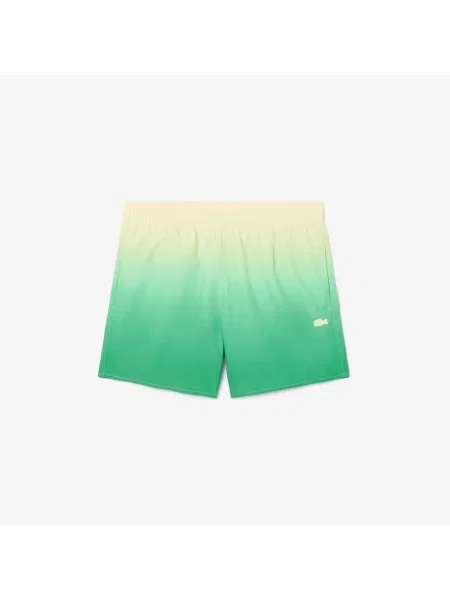 Lacoste Kąpielówki Z Blokadą Koloru zielone