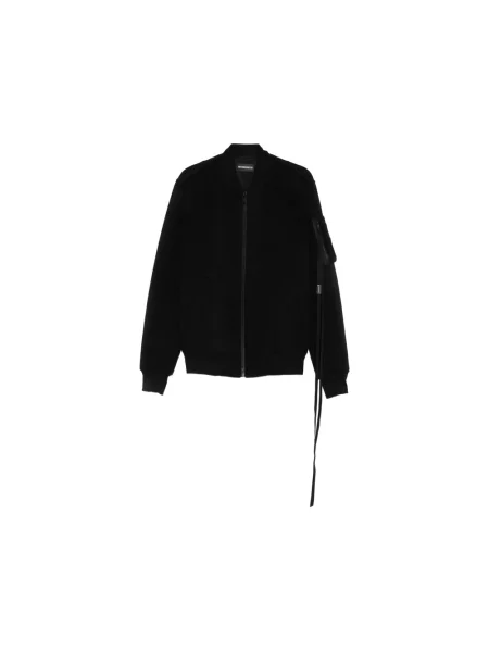 Kurtka bomber Ann Demeulemeester wełniany czarny
