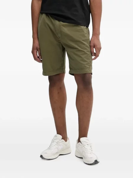 Pantaloni scurți Alpha Industries cu autograf cu cordon verde