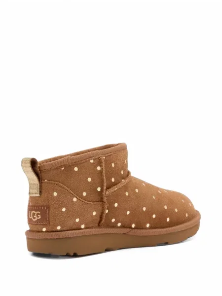 Členkové topánky Ugg hnedá