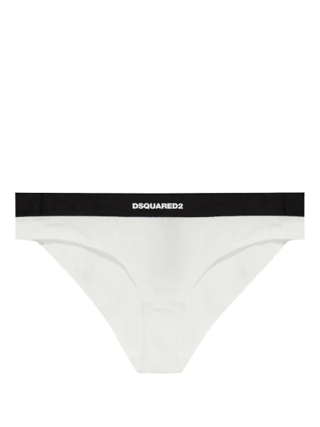 Chiloți Dsquared2 cu imagine alb