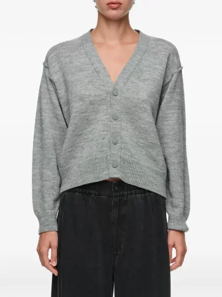 Cardigan Bimba Y Lola de lână melange gri