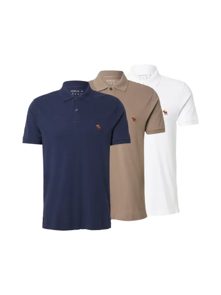 Abercrombie & Fitch Majica mornarska / brokat bela