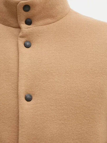 Пухова безрукавка Paul Smith зимова коричневий