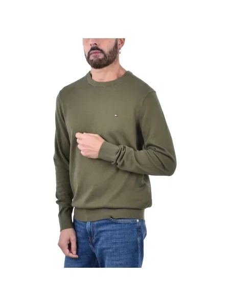 Sveter Tommy Hilfiger zelená