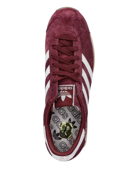 Ριγέ μισό φερμουάρ sneakers Adidas EQT σουέντ μαύρο