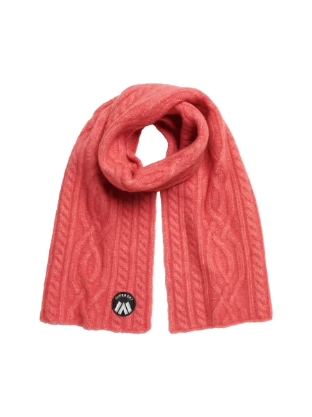 Superdry & Co Šál malinová ružová