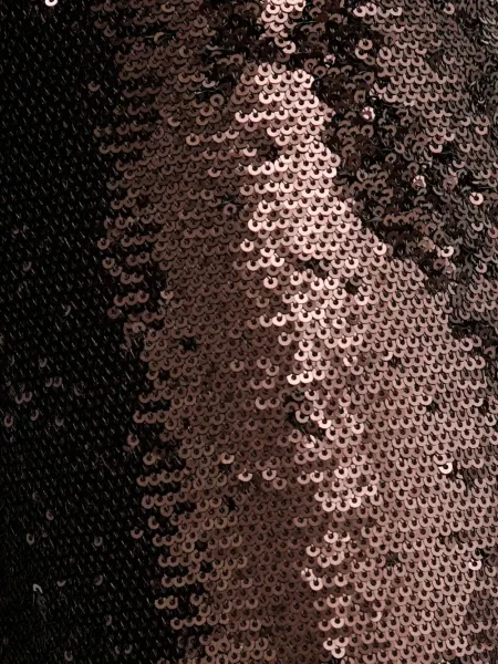 Pantaloni Silvian Heach cu paiete maro