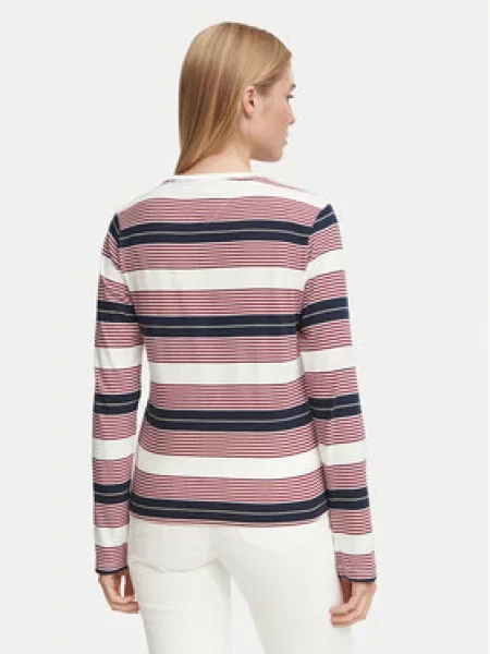 Tommy Jeans majica dugih rukava ženska bež