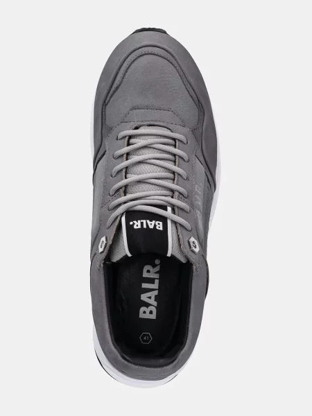 BALR. bőr sportcipő Brand Luxe Runner szürke