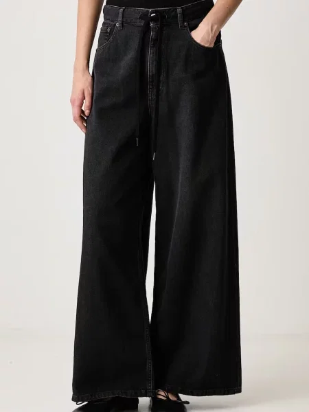 Maison Margiela τζιν relaxed fit γυναικεία μαύρο
