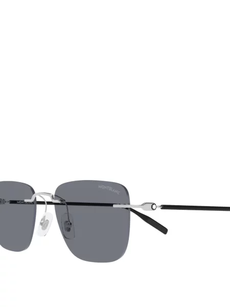 Saulės akiniai Montblanc sidabrinė