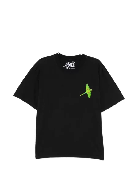 Tricou Melt cu imagine negru