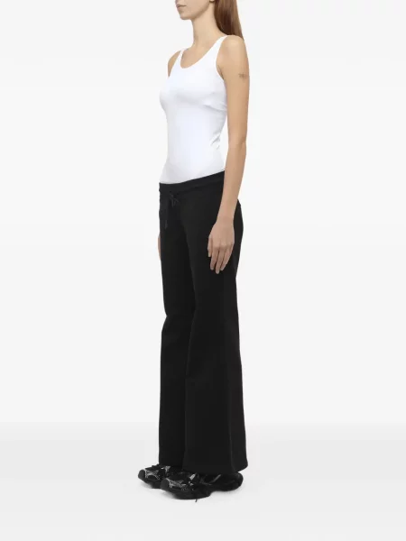 Pantaloni Fax Copy Express evazate alergare negru