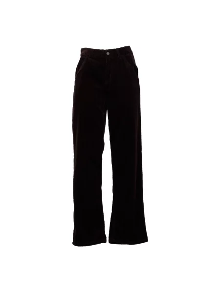 Jeansy straight leg Carhartt Wip brązowe