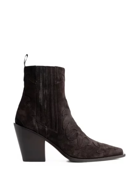 Botine Sartore din piele maro