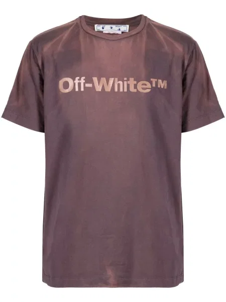 Tricou Off-white cu imagine