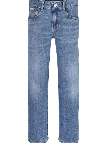 Calvin Klein Jeans Dječje traperice STRAIGHT plava