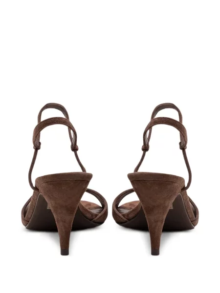 Szarvasbőr szandál Jeffrey Campbell barna