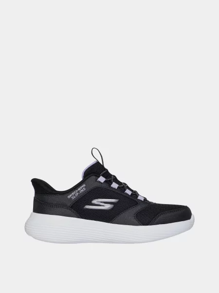 Детские кроссовки для бега Skechers черные