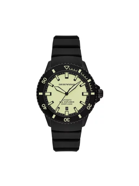 Emporio Armani Zegarek Sea Explorer czarny