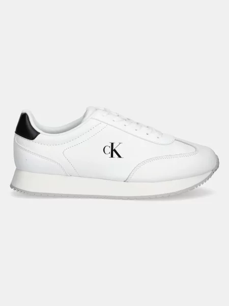 Calvin Klein Jeans sneakersy RUNNER LACEUP TC biały
