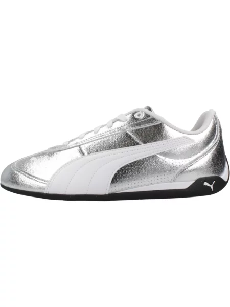 Sneakersy Puma skórzane szare