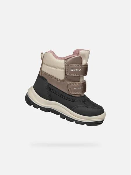 Geox Cizme de zăpadă B Flanfil Girl B Abx M negru