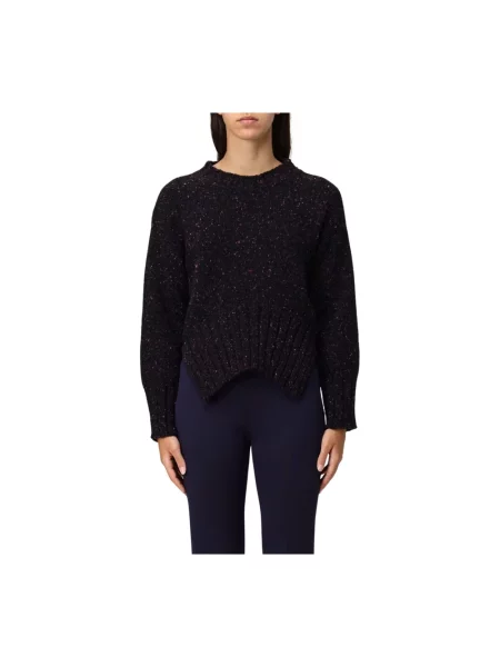 Sweter Liviana Conti biznesowy brązowy