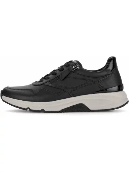 Sneakersy Gabor skórzane czarne