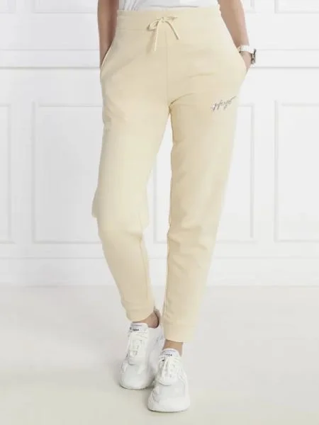 HUGO Jogger nadrág Easy Jogger 3 | Relaxed fit bézs