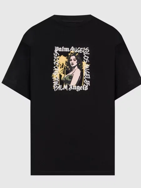 Футболка Pinup Palm Angels чорна