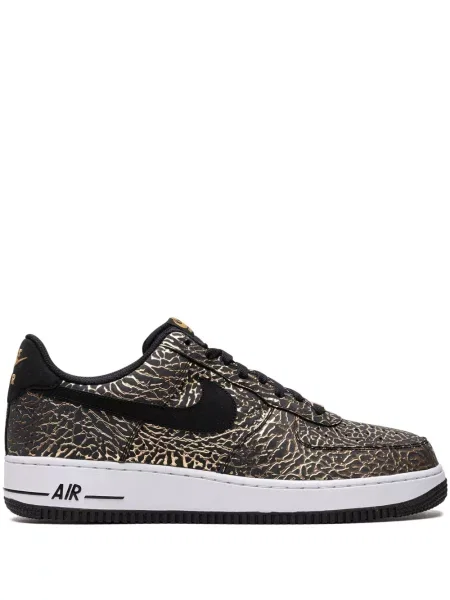Sneakerși Nike Air Force 1 din piele negru