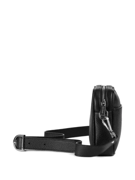 Geantă crossbody Doucal's din piele negru