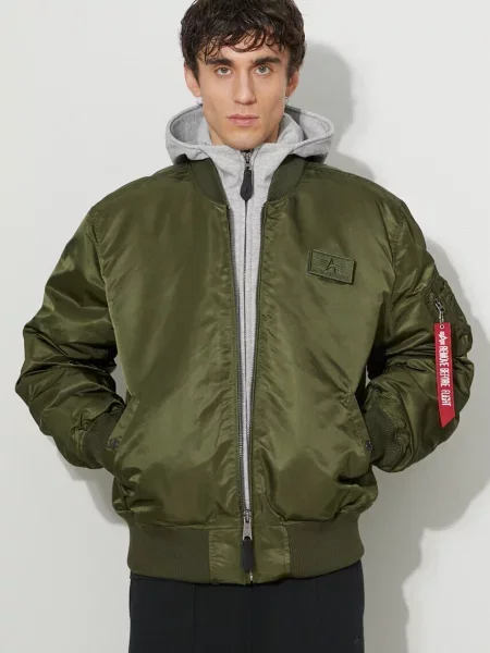 Alpha Industries geacă bomber D-Tec verde