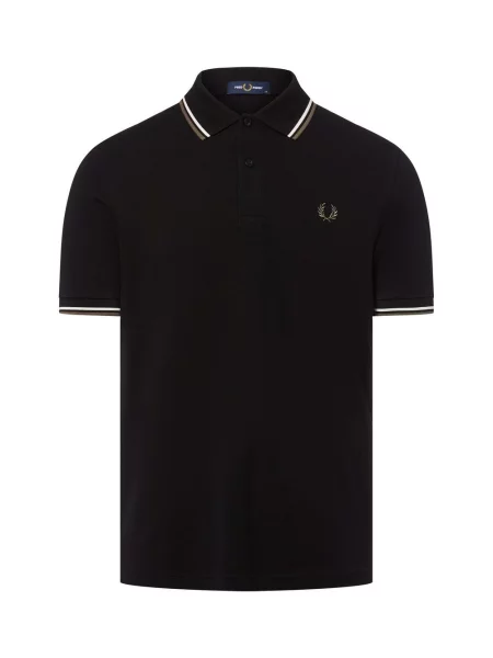 Koszulka polo Fred Perry czarna
