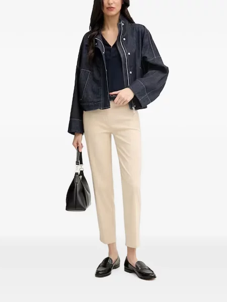 Cu centură decupat pantaloni Benetton