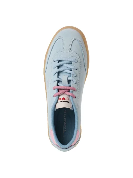 Sneakerși Tamaris albastru