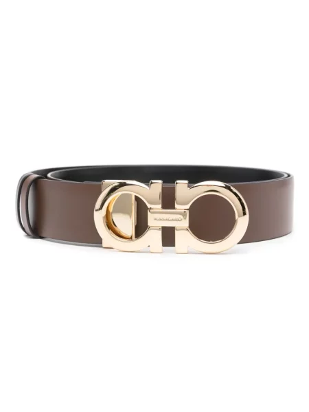 Колан Ferragamo кафяво