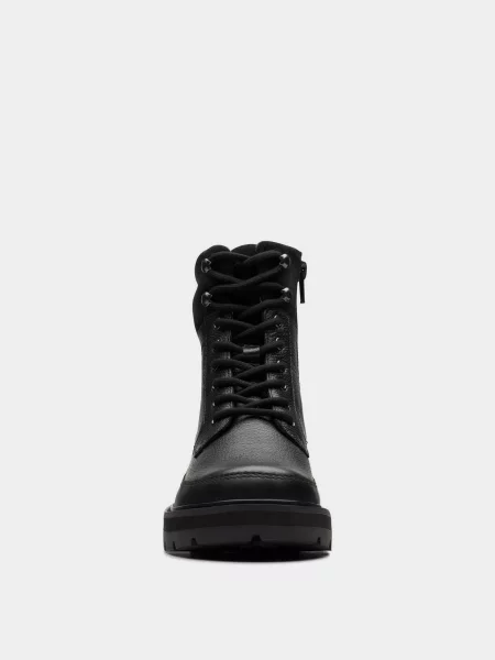 Детские ботинки Clarks черные