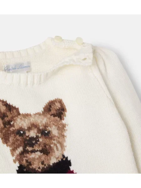 Gyerek szvetter Polo Ralph Lauren fehér