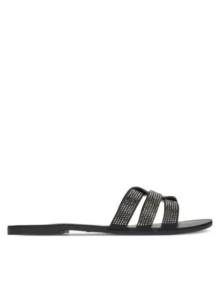 ONLY Shoes Klapki czarny