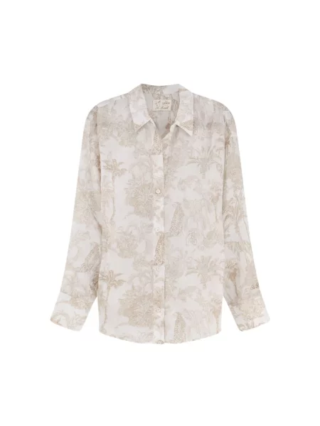 Koszula Mc2 Saint Barth beżowa