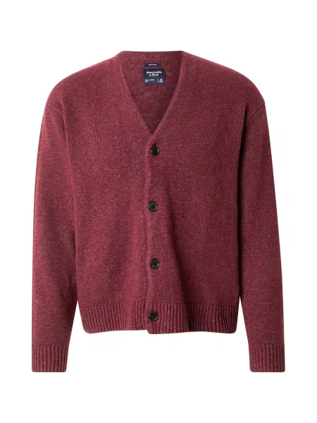 Abercrombie & Fitch Kardigán bordó