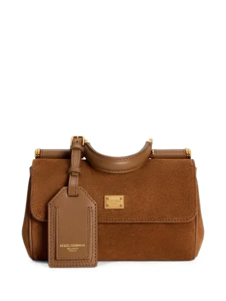 Geantă Dolce & Gabbana din piele maro