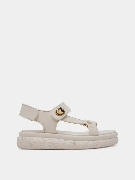 Босоніжки GUESS поліуретан бежевий