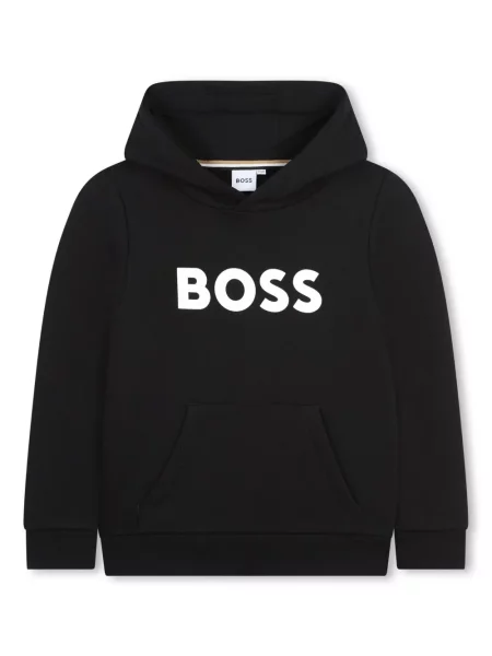 Bluza z kapturem dziecięca Bosswear czarna