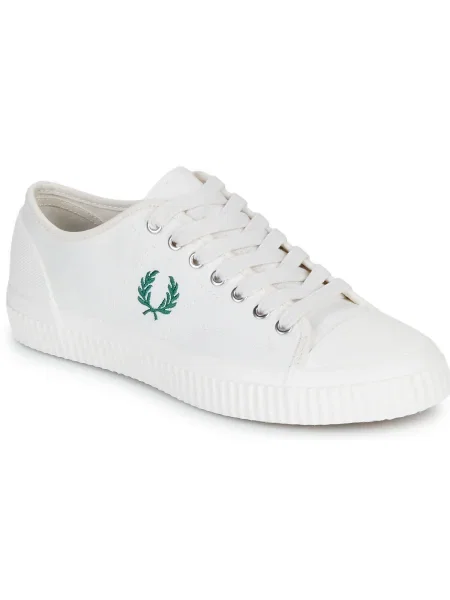 Plátené tenisky Fred Perry biela