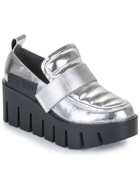 Mokasini United Nude srebrna