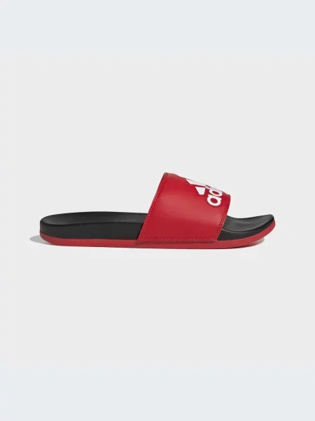 Шлепанцы Adidas красные